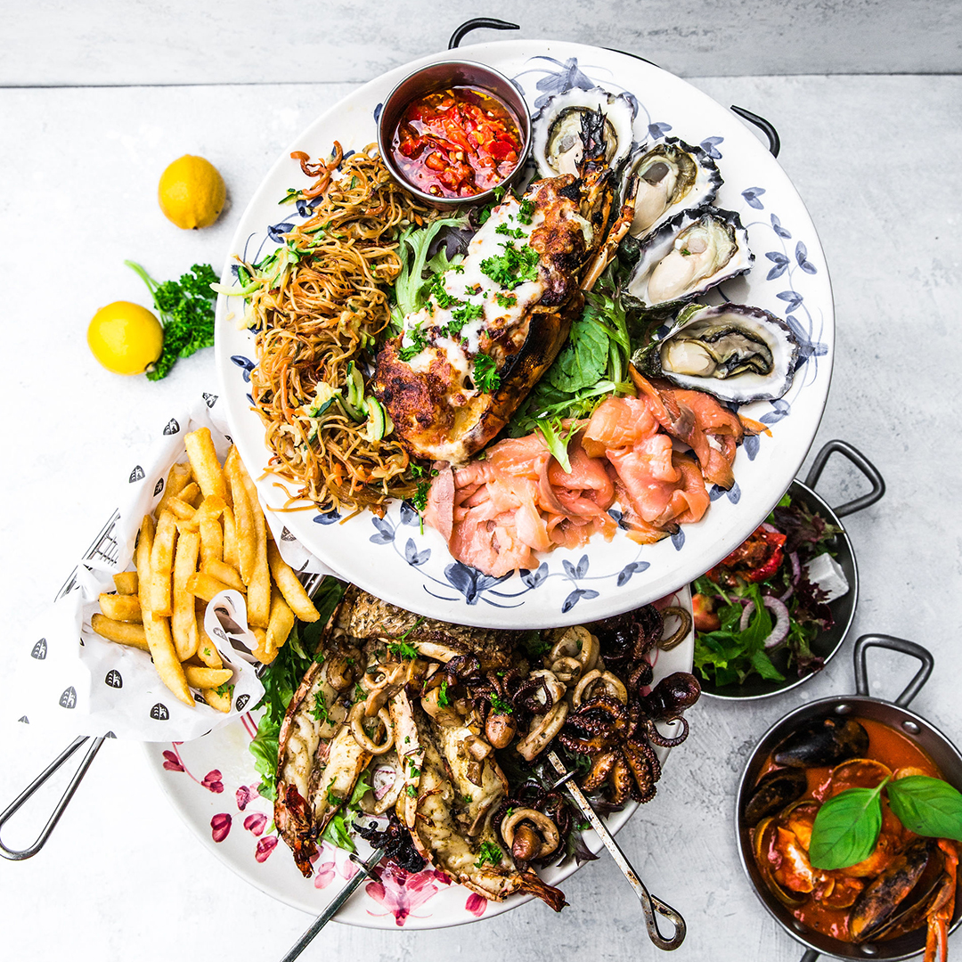 seafood platter (serves 2+)