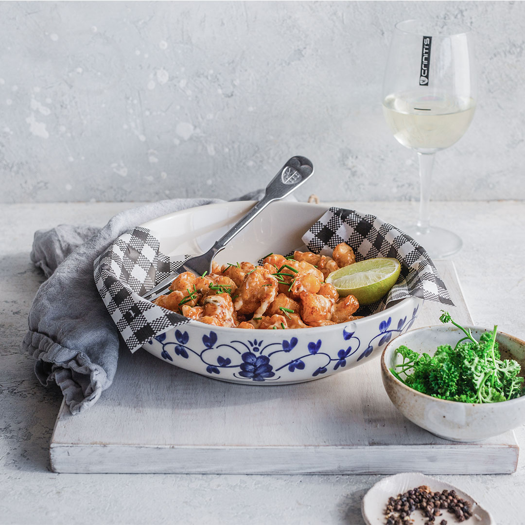 popcorn prawns