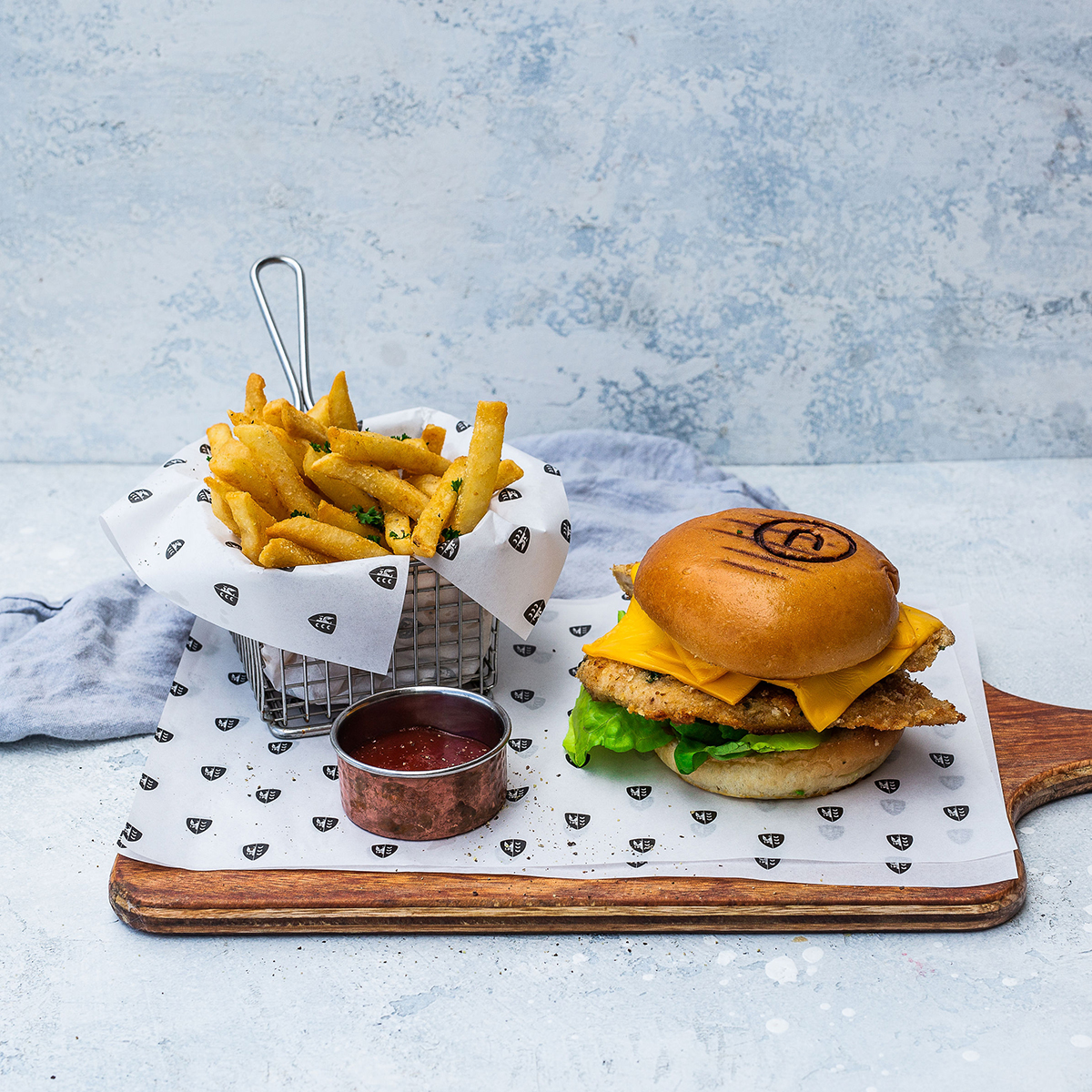 schnitzy burger