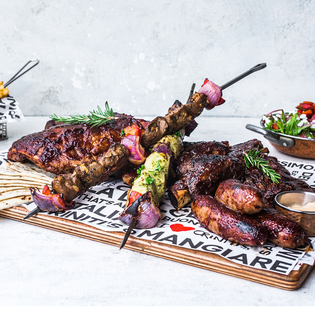 bbq meat platter serves 2