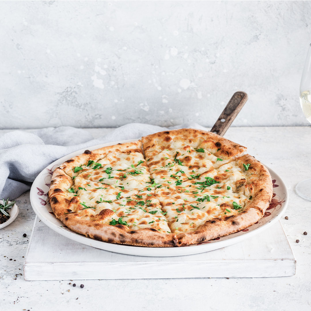 garlic and cheese crust