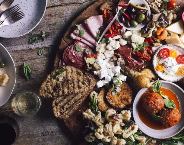 Image of antipasto plate